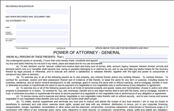 What is ‘Power of Attorney’ and Why Is It Important?